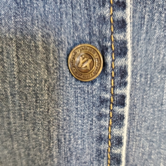 Yada Yada Blue Jean Button One Piece Juniors Small - Picture 9 of 9